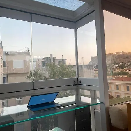 Stunning Studio With Acropolis And Parthenon View * Athens