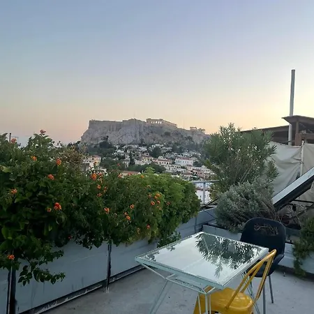 Apartment Stunning Studio With Acropolis And Parthenon View Athens