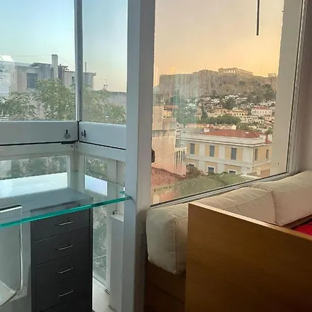 Stunning Studio With Acropolis And Parthenon View Athens