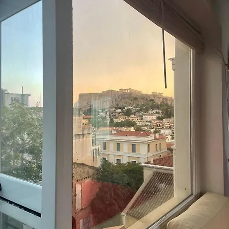 Apartment Stunning Studio With Acropolis And Parthenon View